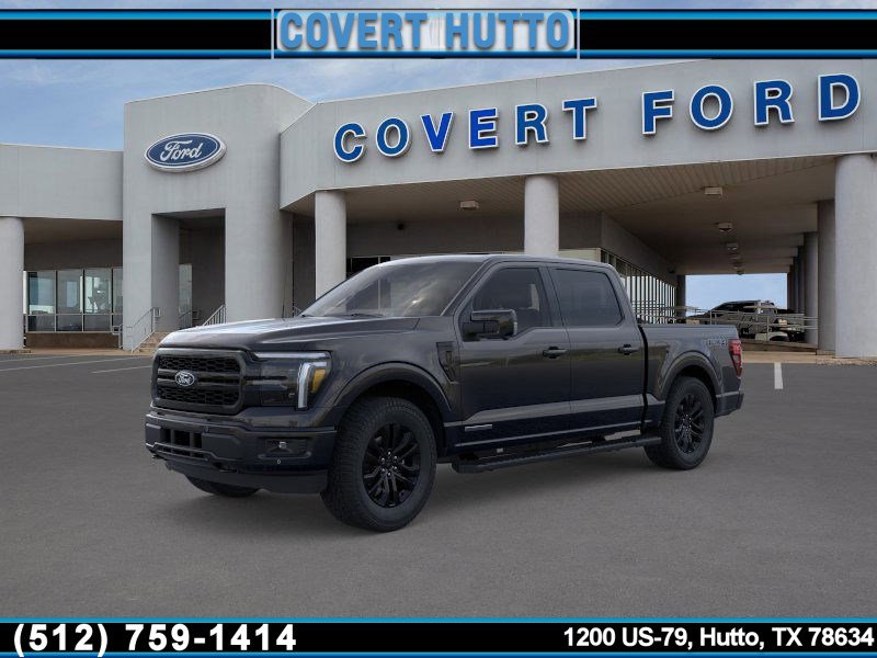 New 2025 Agate Black Metallic Ford LARIAT image 1