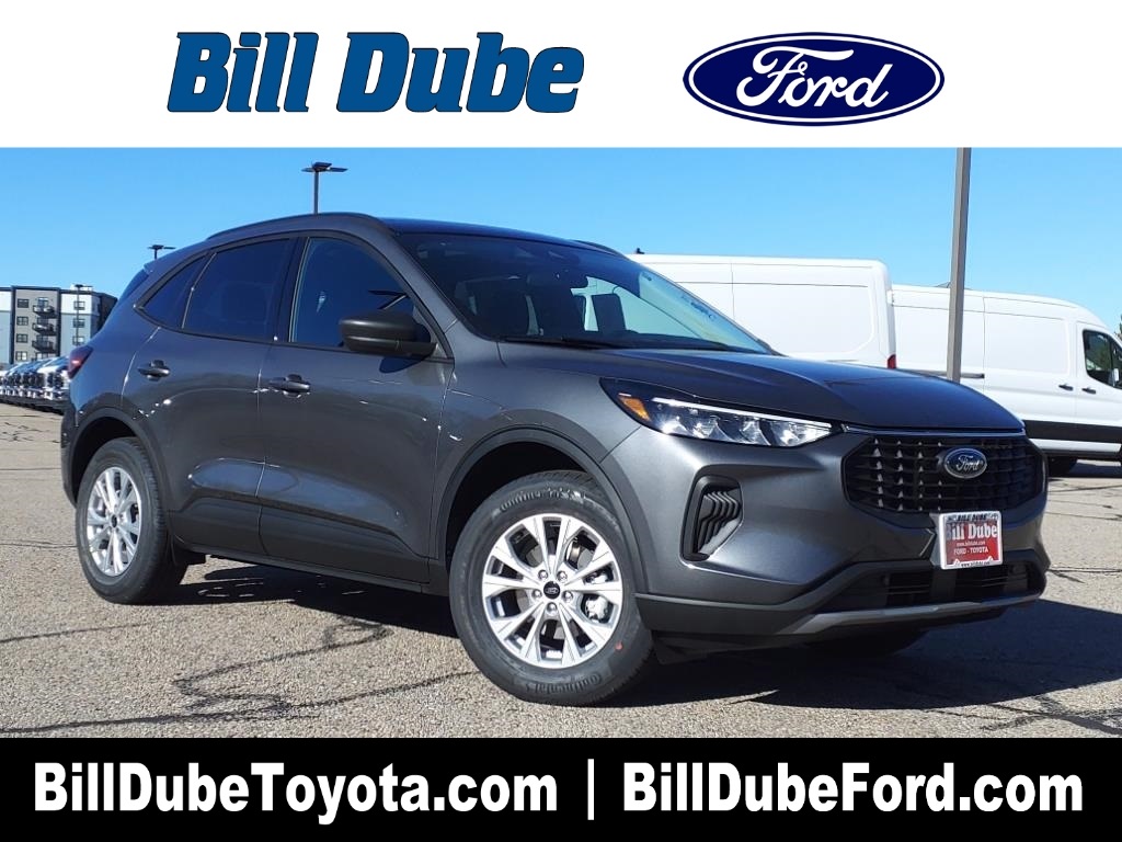 New 2025 Carbonized Gray Metallic Ford Active image 1