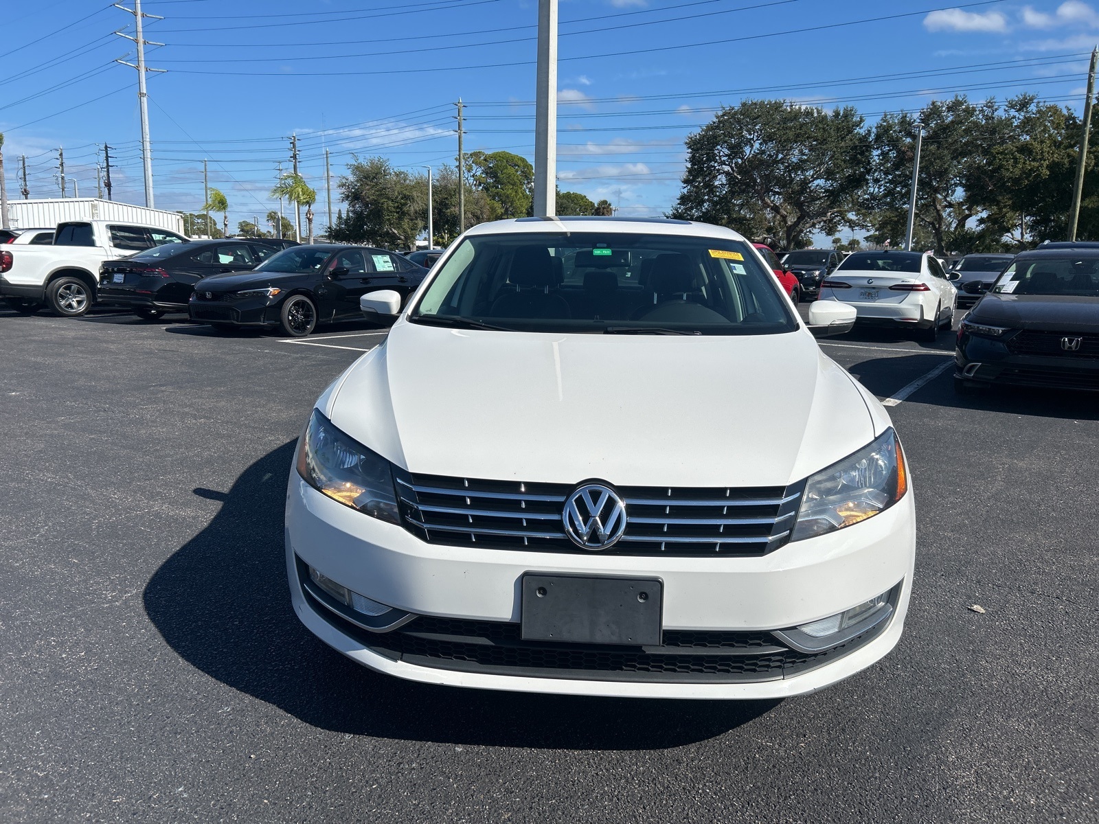 Used 2013 Volkswagen Passat SE with VIN 1VWBN7A31DC062259 for sale in Port Richey, FL