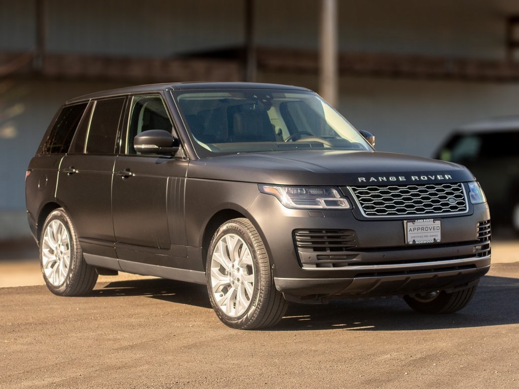 Certified PreOwned 2020 Land Rover Range Rover HSE 4D Sport Utility in