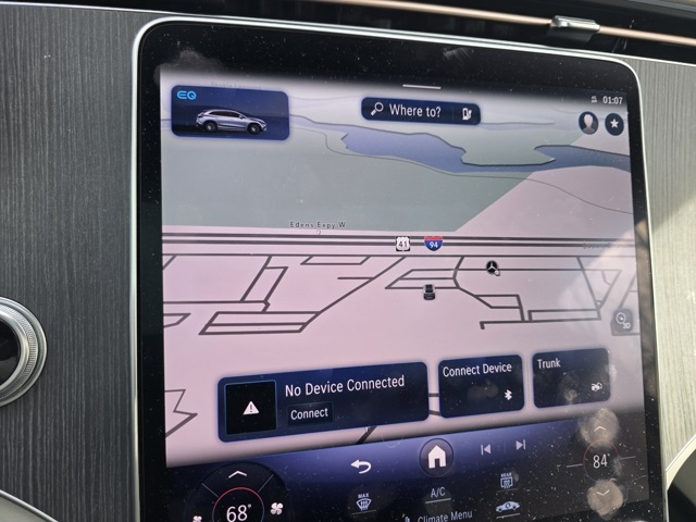 Certified 2023 Mercedes-Benz EQE SUV Base with VIN 4JGGM1CB1PA009571 for sale in Northbrook, IL