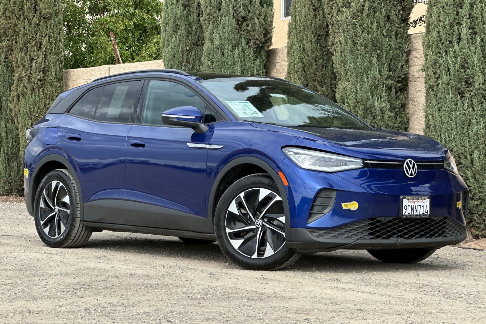 Used 2022 Volkswagen ID.4 PRO S with VIN WVGTMPE27NP040056 for sale in Modesto, CA