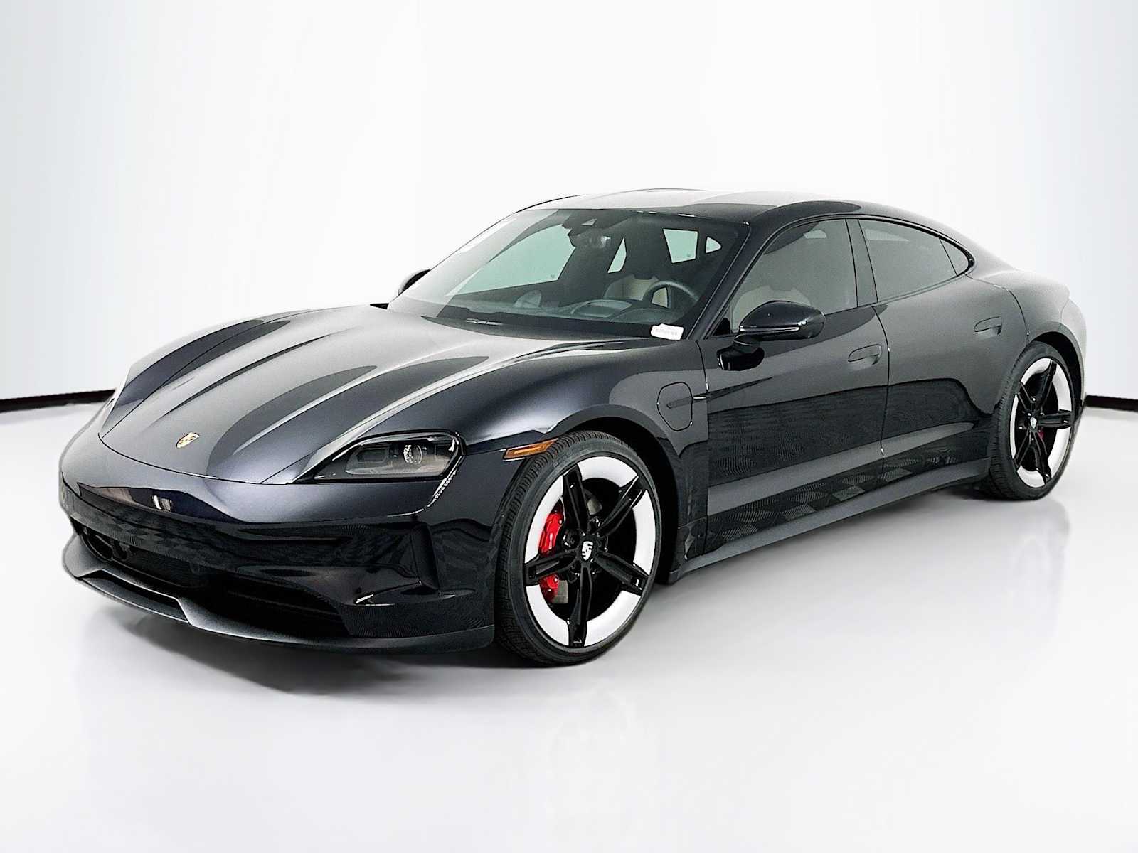 V*様 Porsche Design ブラックブルゾン New 2025 Porsche Taycan 4S 4dr Car in Chandler #5T021