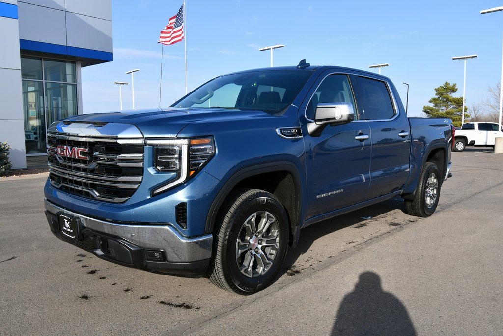 Certified 2024 GMC Sierra 1500 SLT with VIN 1GTUUDED8RZ196674 for sale in North Branch, Minnesota