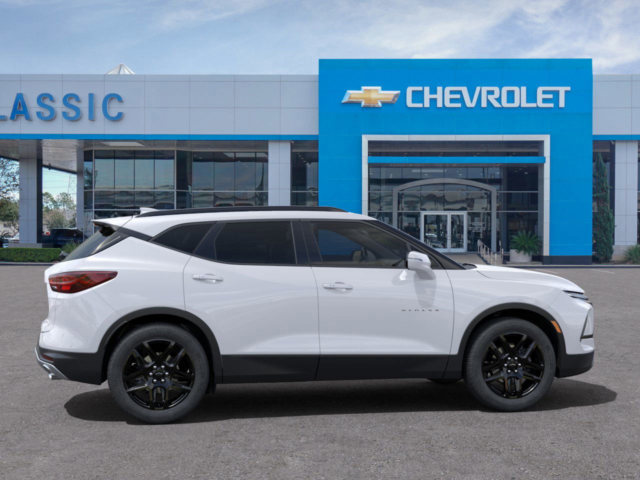 2025 Chevrolet Blazer 3LT White at Robbins Nissan