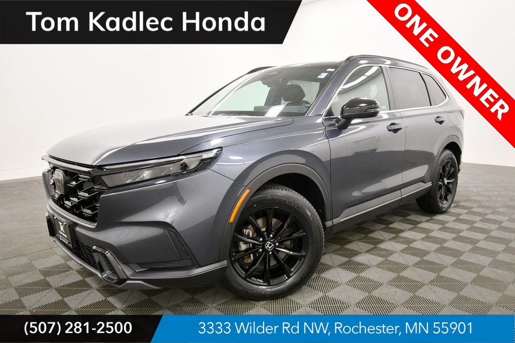 Certified Used 2023 Meteorite Gray Metallic Honda HYB AWD SPORT BD image 1