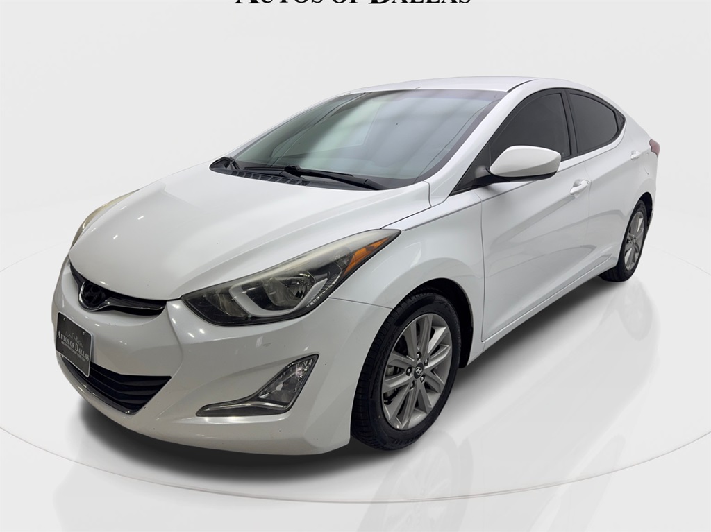 Used 2016 Hyundai Elantra SE with VIN 5NPDH4AEXGH725095 for sale in Plano, TX