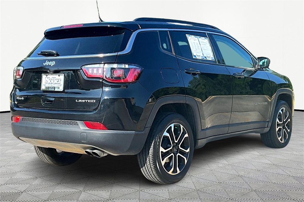 Used 2022 Jeep Compass Limited with VIN 3C4NJDCB0NT195535 for sale in Kansas City