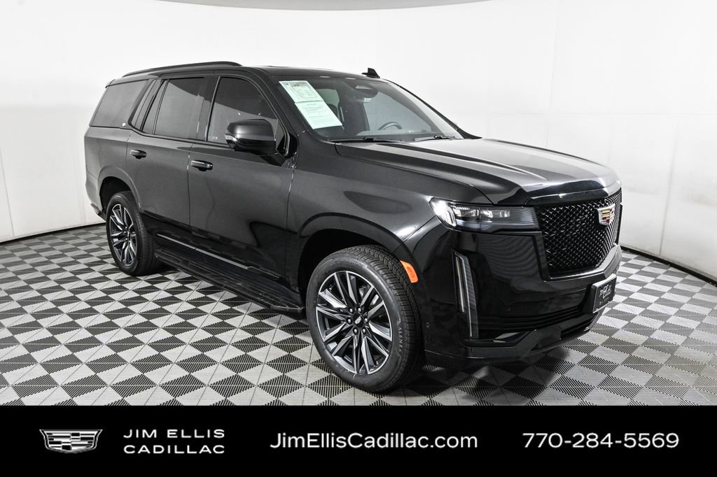 Certified Used 2024 Black Raven Cadillac Sport image 1