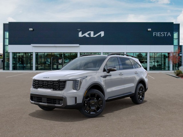New 2025 Wolf Gray Kia X-Line EX image 1