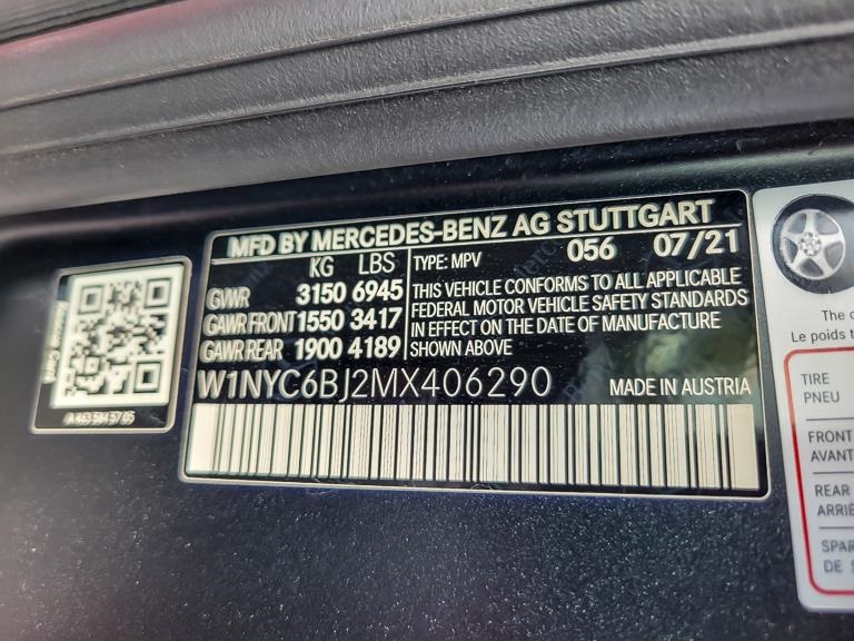 2021 Mercedes Benz G 550 photo 21