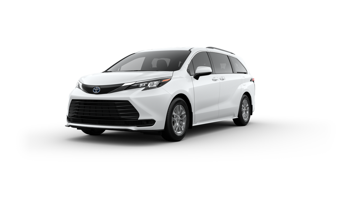 New 2025 Ice Cap Toyota LE image 1