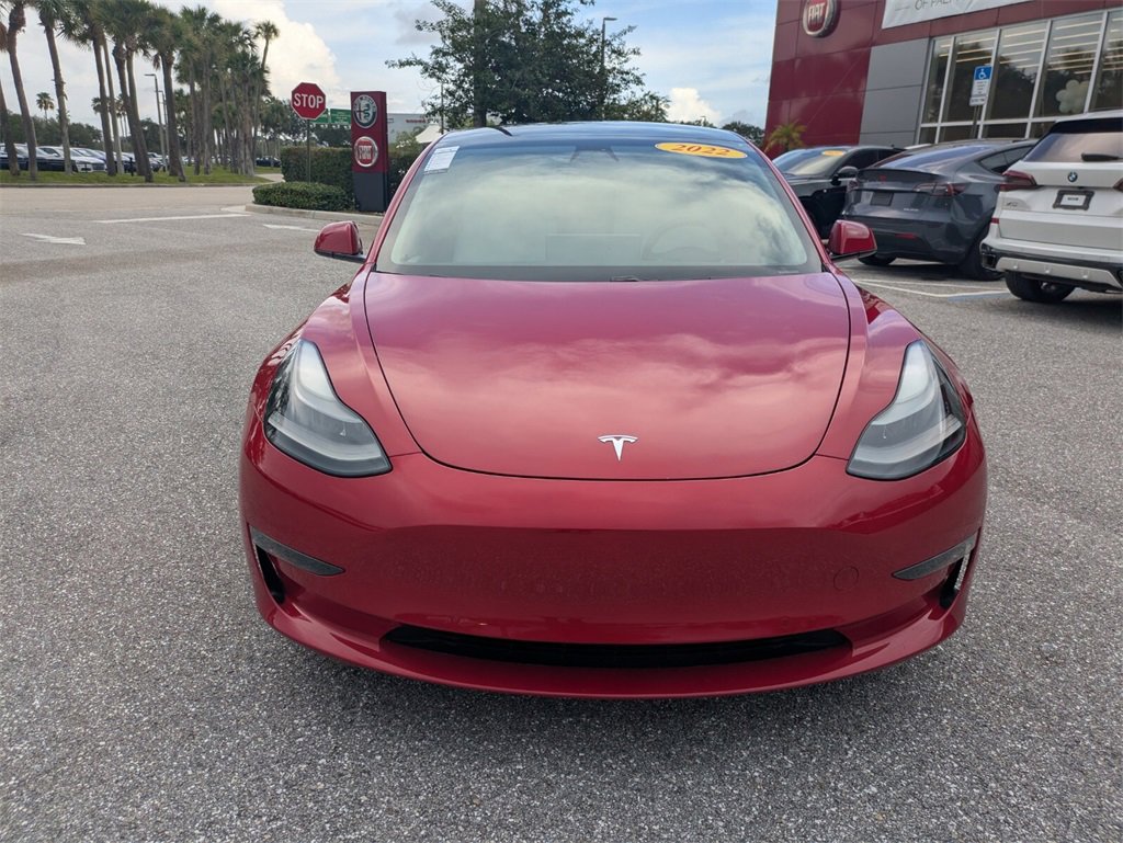 Used 2021 Tesla Model 3 Base with VIN 5YJ3E1EC5MF084198 for sale in West Palm Beach, FL