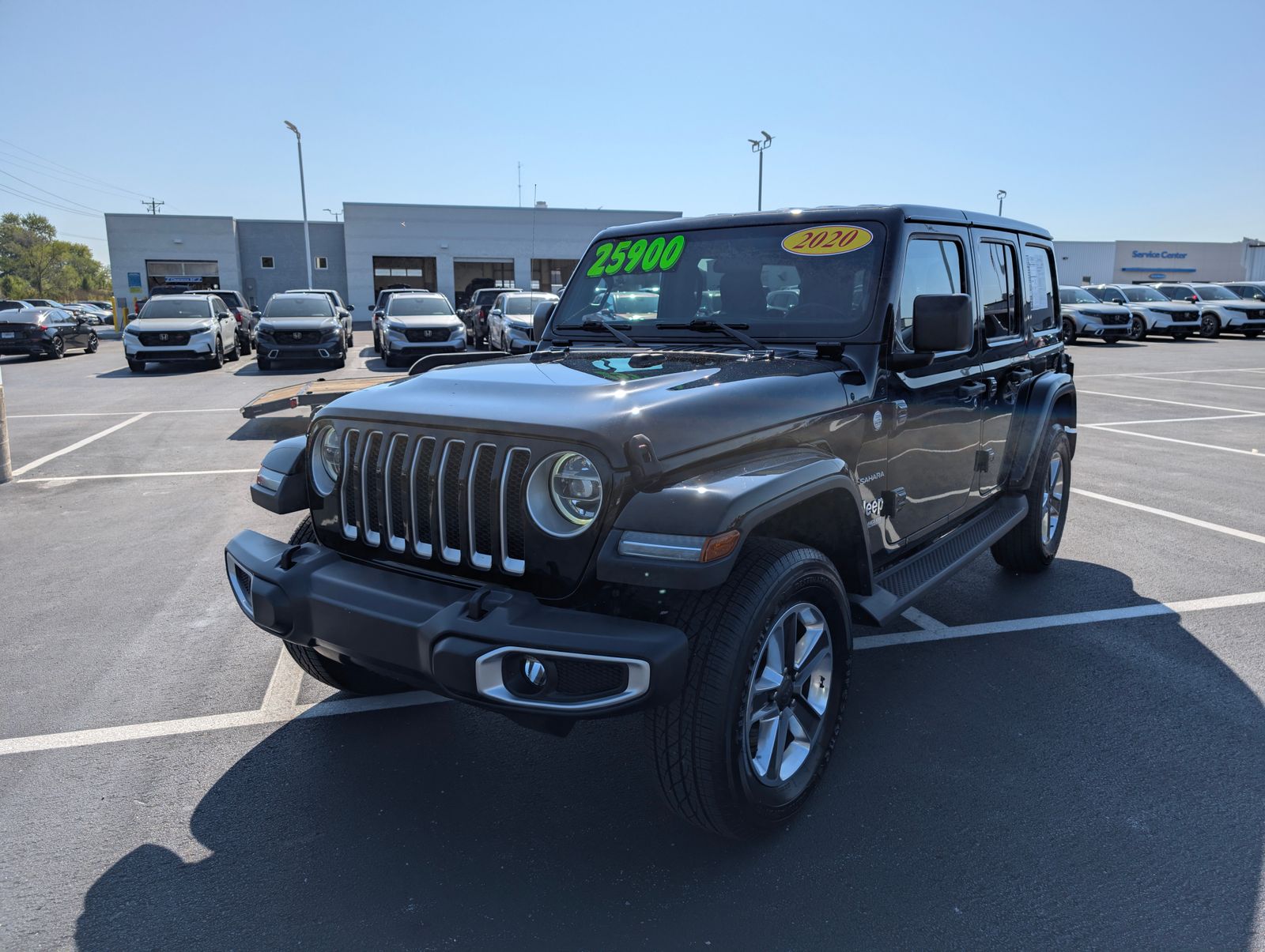 2020 Jeep Wrangler Unlimited Sahara photo 2