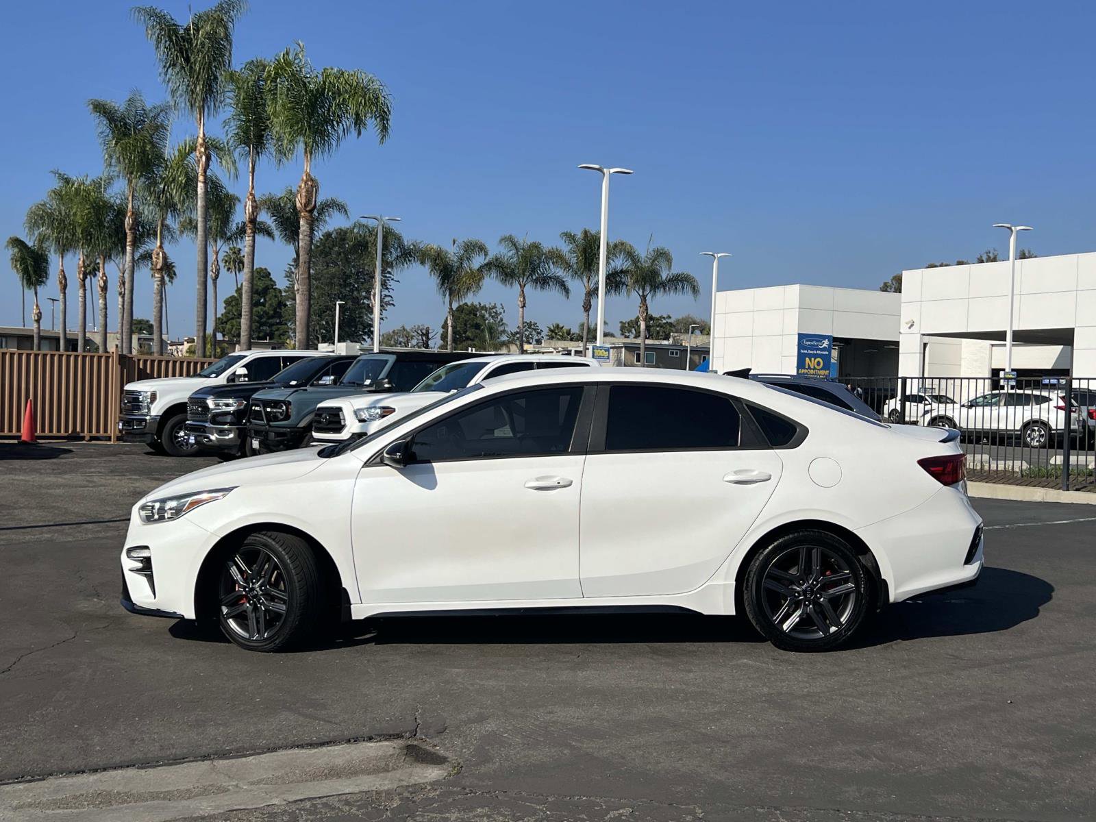 Used 2021 Kia Forte GT-Line with VIN 3KPF34AD1ME321617 for sale in Huntington Beach, CA