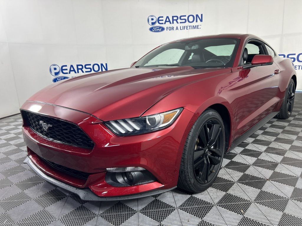 Used 2015 Ford Mustang EcoBoost Premium with VIN 1FA6P8TH5F5337223 for sale in Zionsville, IN