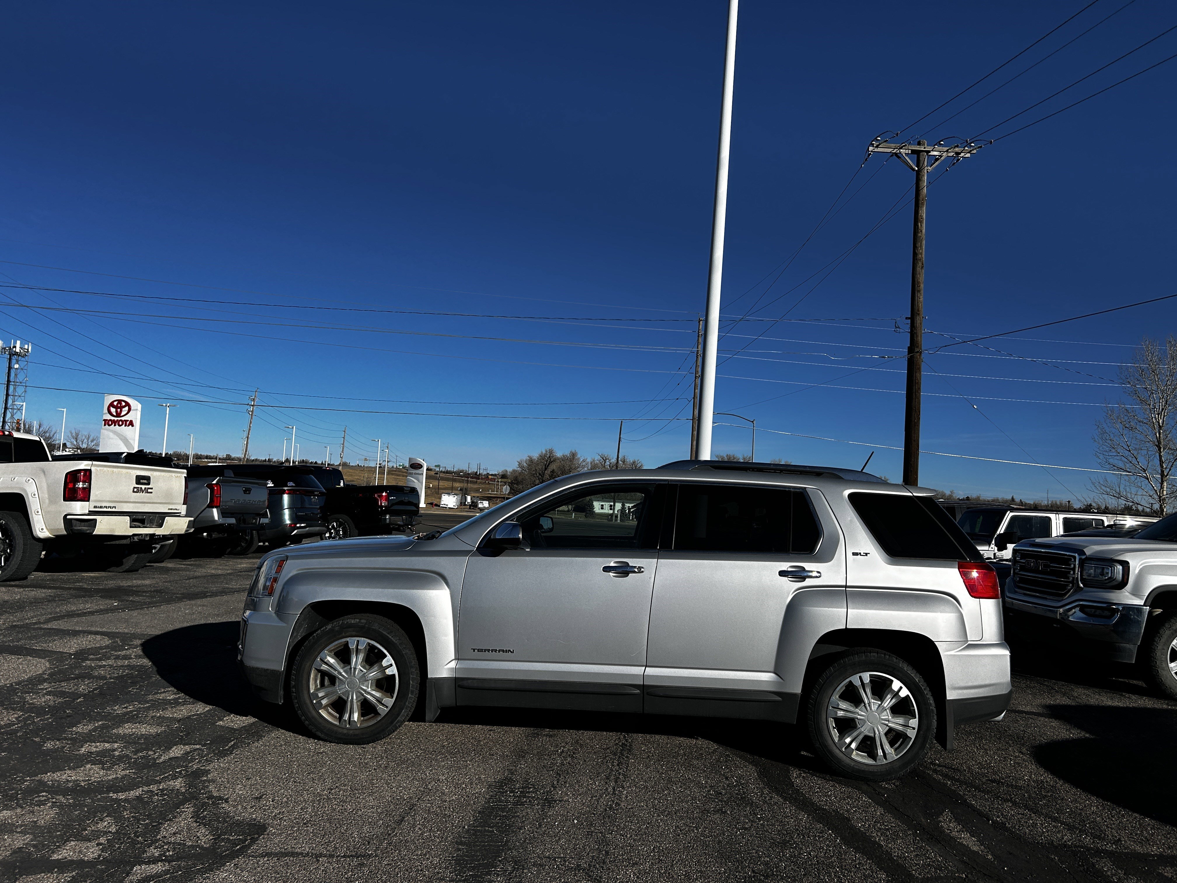 Used 2016 GMC Terrain SLT with VIN 2GKFLUEK7G6214539 for sale in Cheyenne, WY