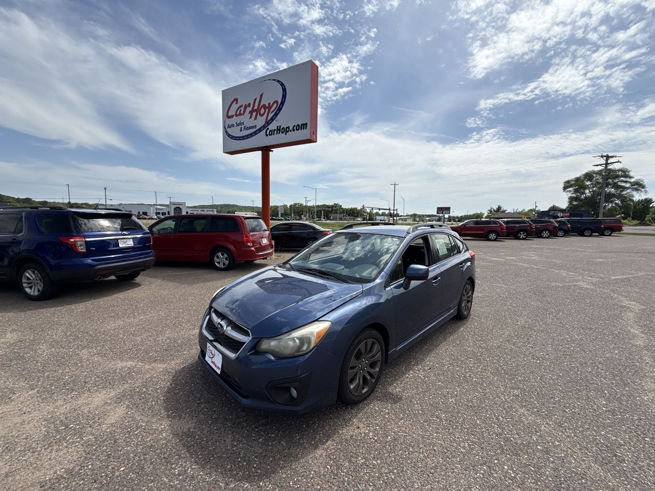 Used 2012 Blue Subaru SPORT image 1