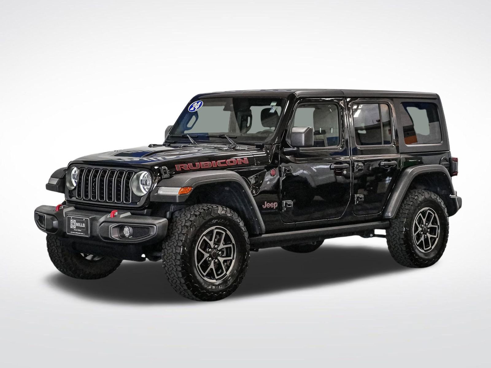 Used 2024 Jeep Wrangler 4-Door Rubicon with VIN 1C4PJXFG2RW259821 for sale in Baxter, Minnesota