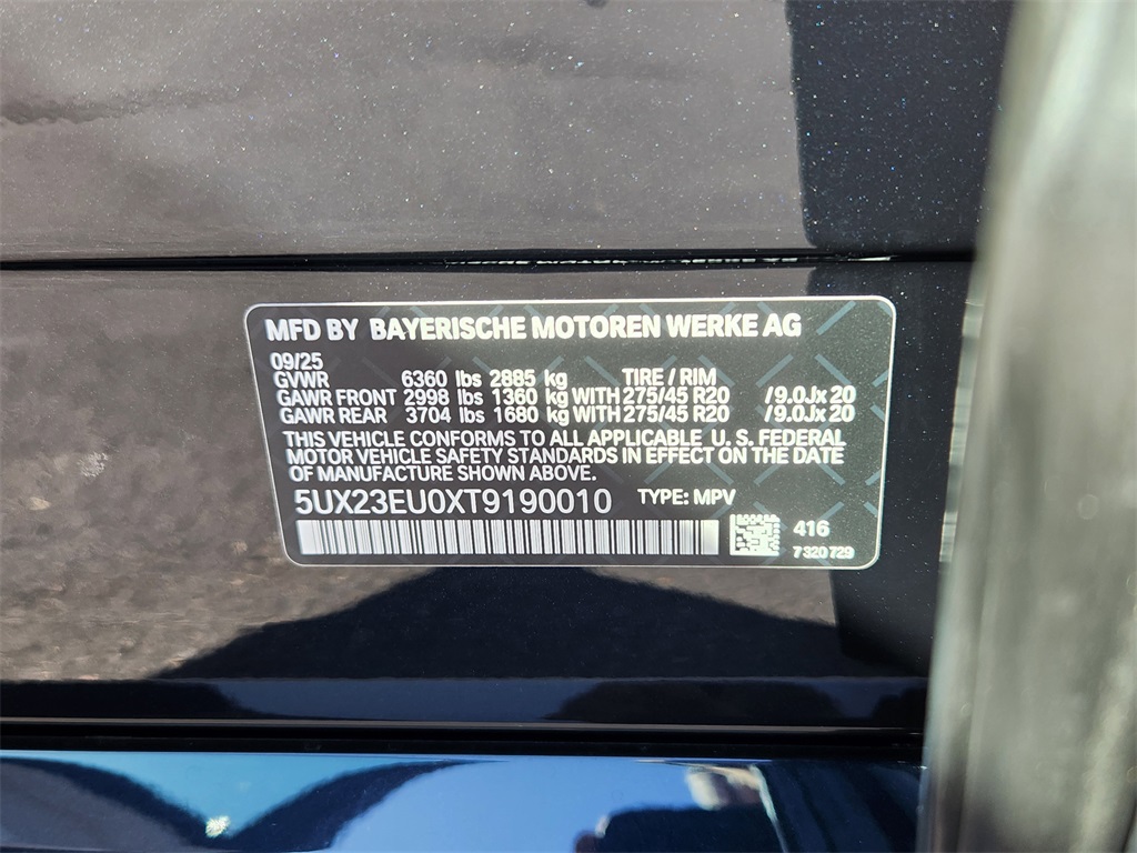2026 Bmw X5 xDrive40i photo 19