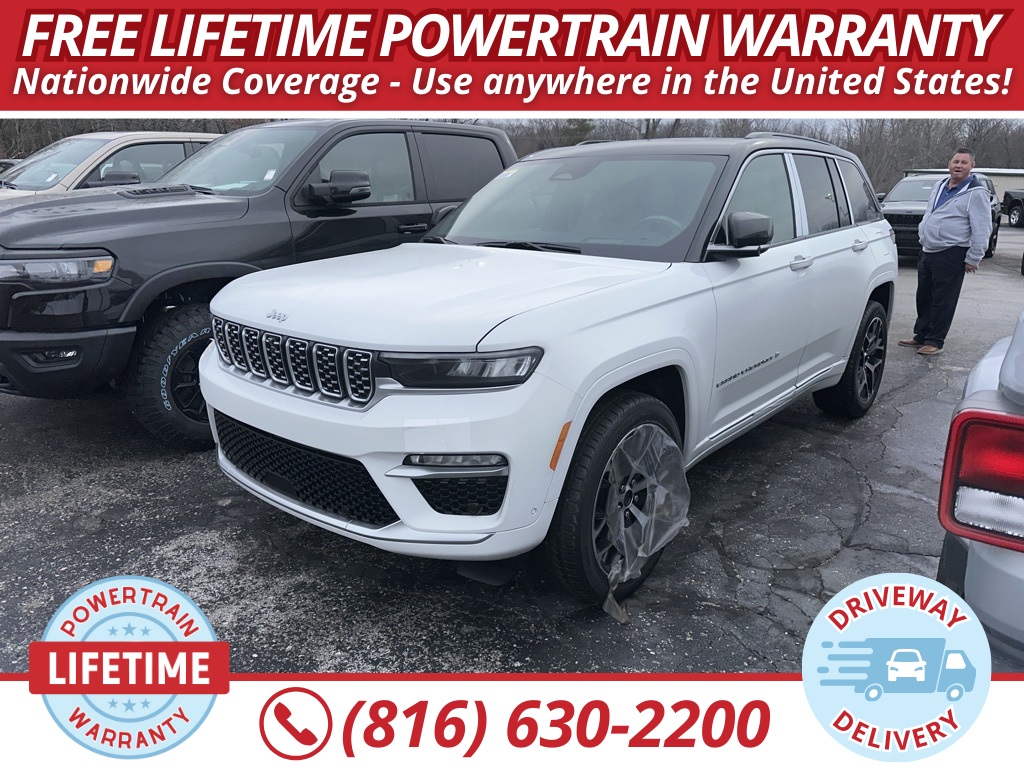 New 2025 Jeep Grand Cherokee Summit Utility in Excelsior Springs 