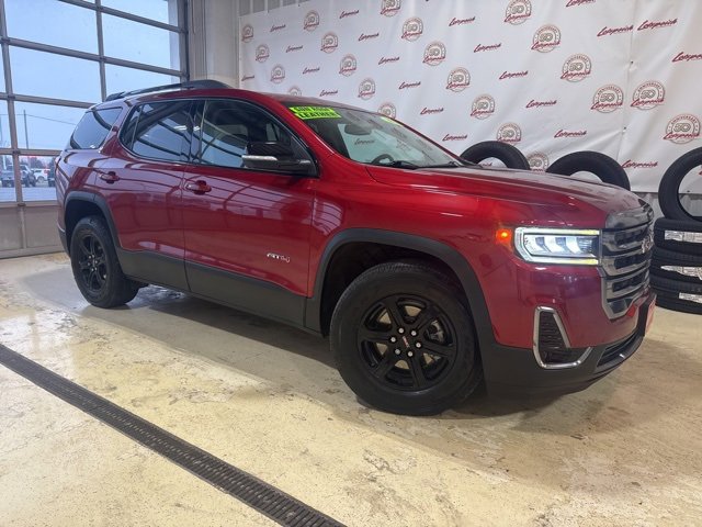 Used 2021 GMC Acadia AT4 with VIN 1GKKNLLSXMZ228778 for sale in Kansas City