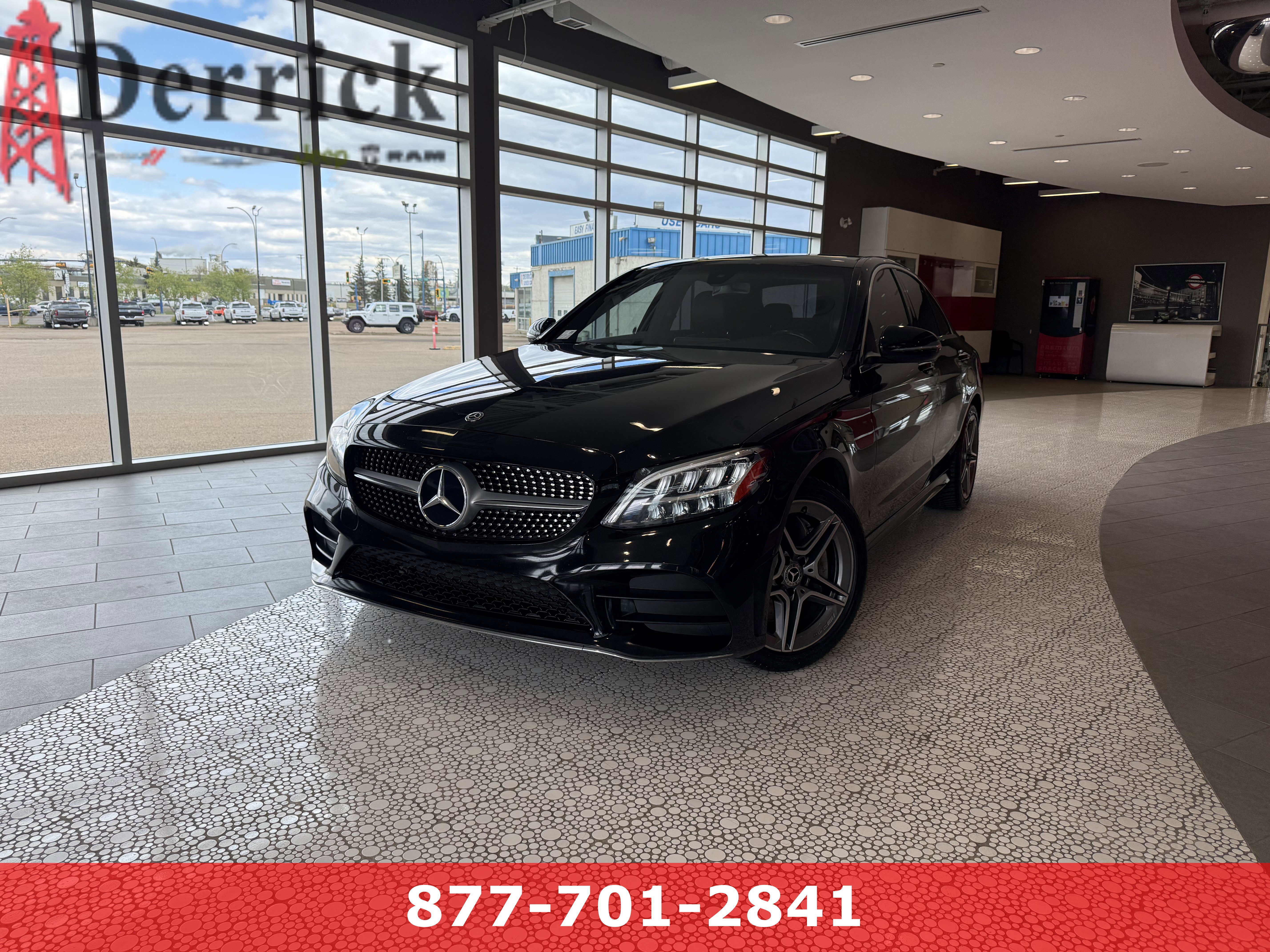 Used 2020 Black Mercedes-Benz C 300 image 1