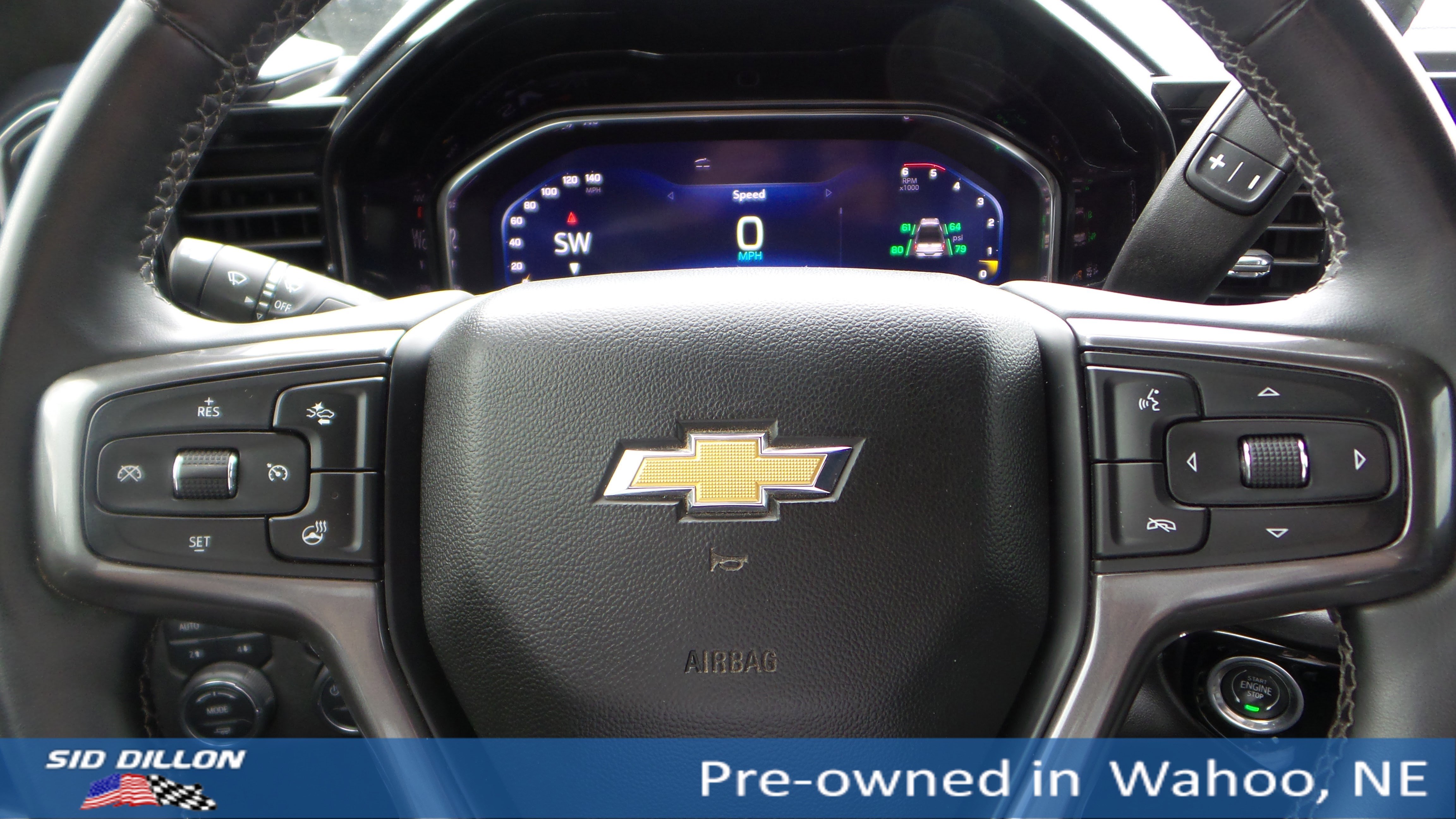 Used 2024 Lakeshore Blue Metallic Chevrolet High Country image 11