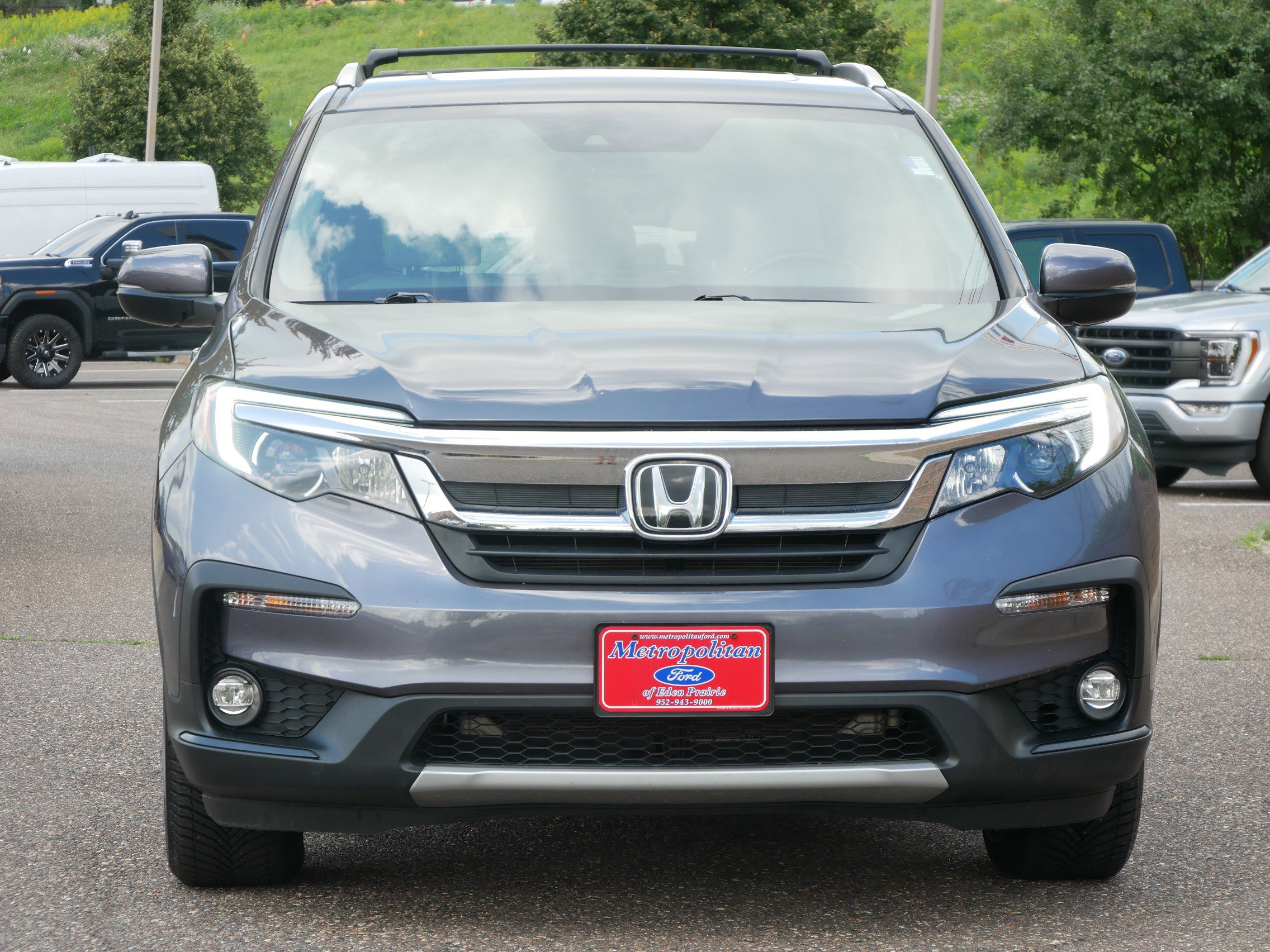 Used 2019 Honda Pilot EX-L with VIN 5FNYF6H5XKB044550 for sale in Eden Prairie, Minnesota