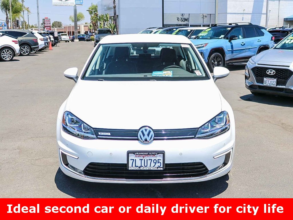 Used 2015 Volkswagen e-Golf e-Golf SEL Premium with VIN WVWPP7AUXFW907803 for sale in San Diego, CA