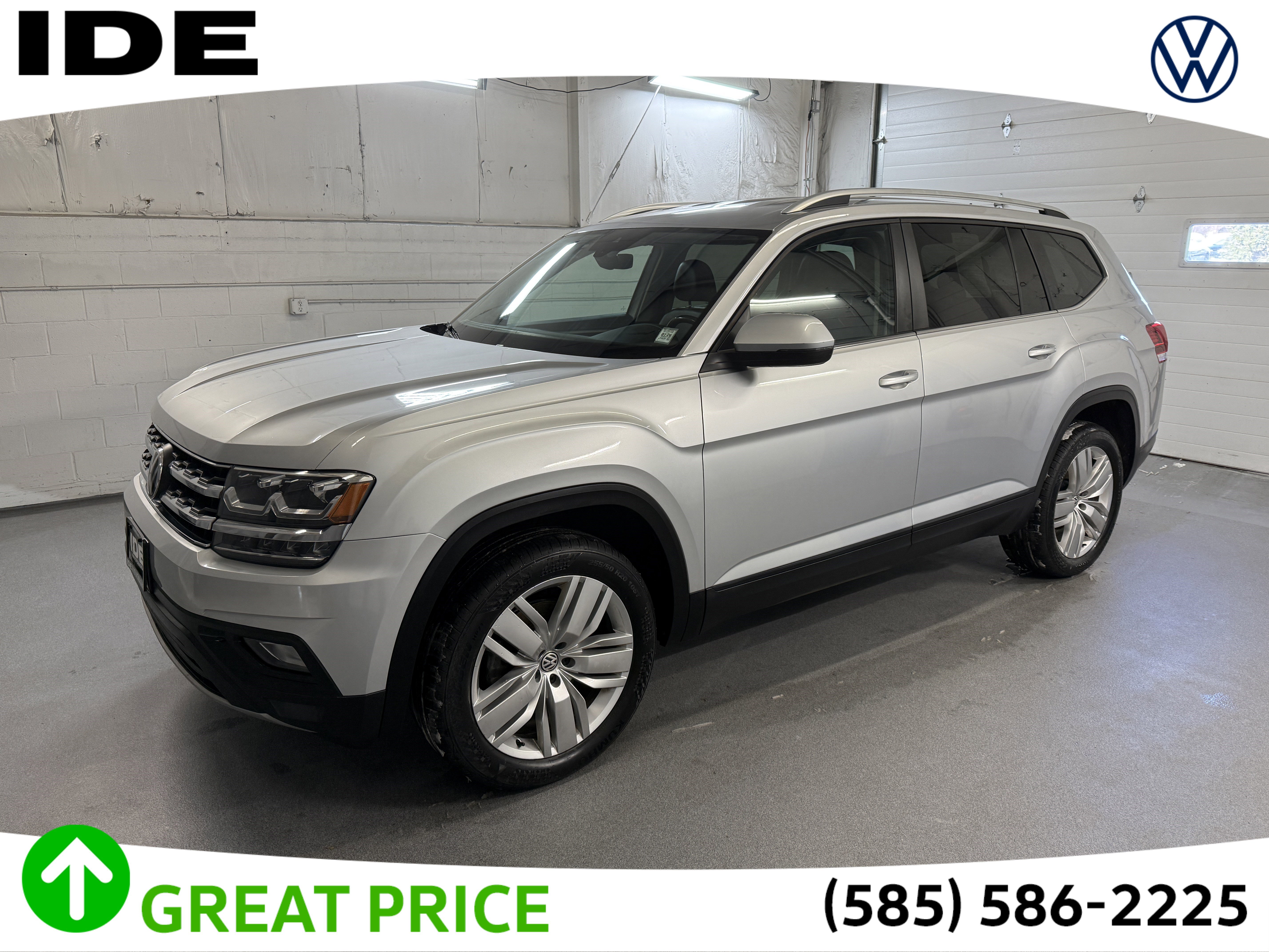 2019 Volkswagen Atlas SE w/Tech