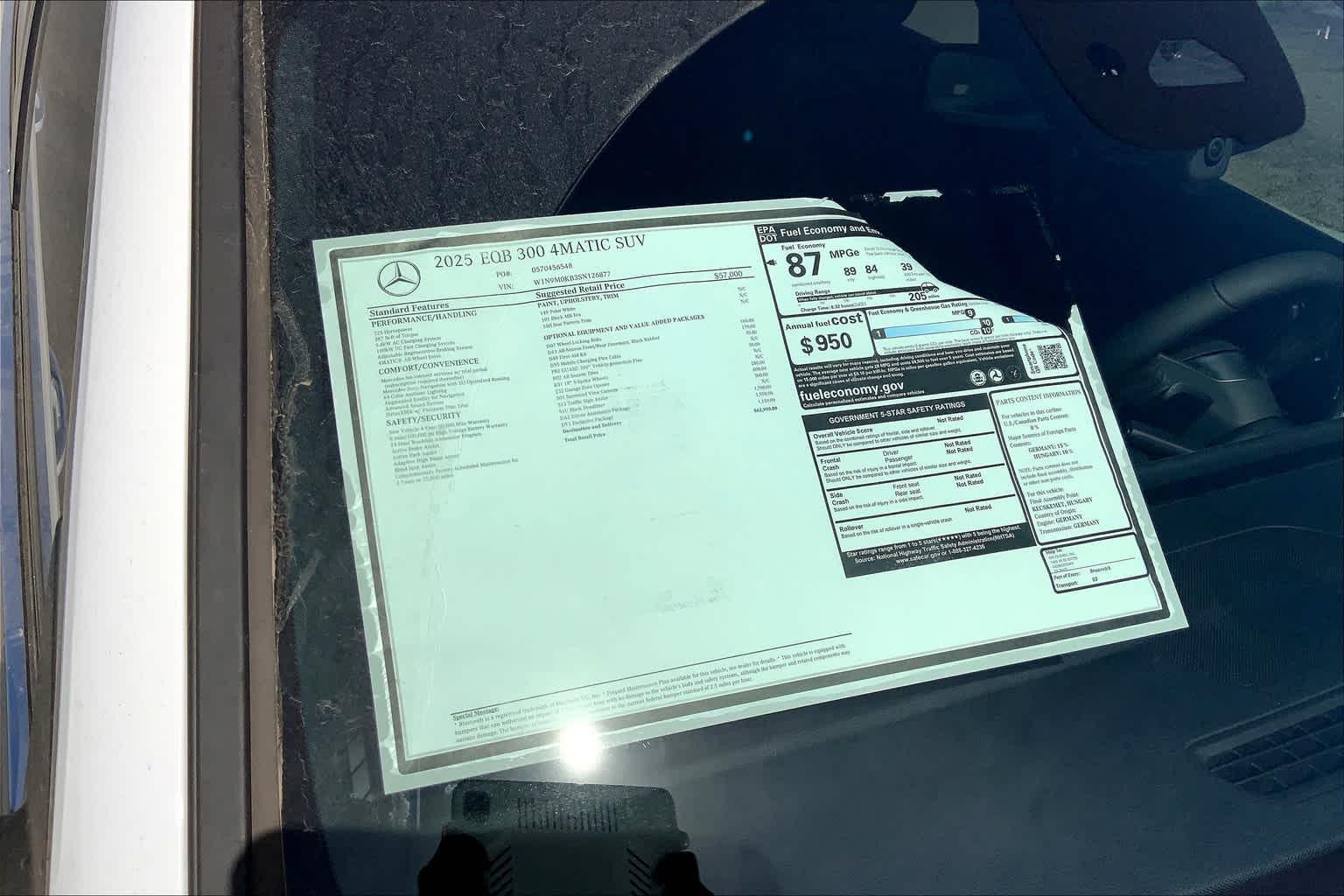 2025 Mercedes Benz EQB 300 4MATIC photo 19
