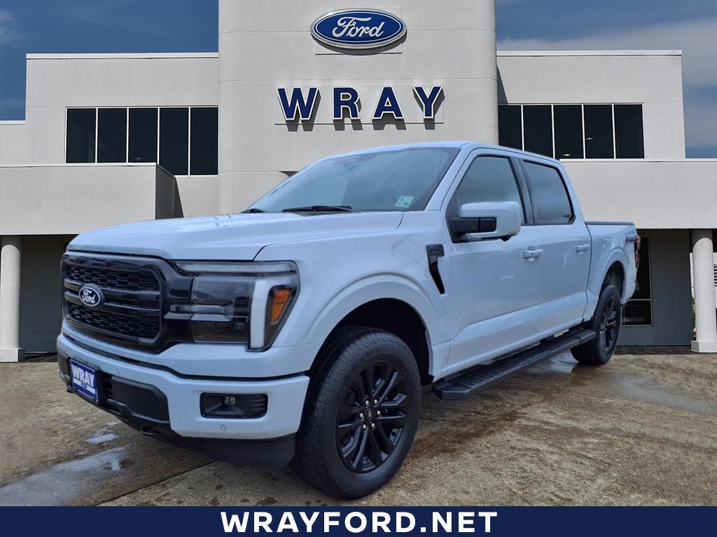 New 2025 Space White Metallic Ford Lariat® image 1