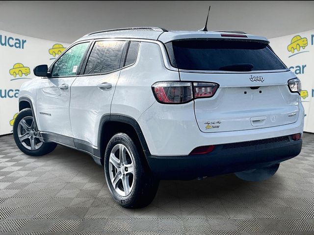 Used 2024 Jeep Compass Latitude with VIN 3C4NJDBN3RT607092 for sale in Lebanon, NH