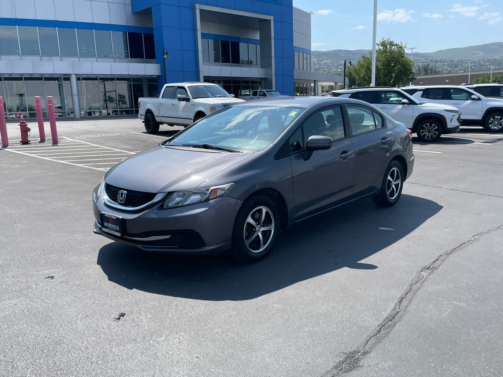 Used 2015 Honda Civic SE with VIN 19XFB2F78FE264717 for sale in Woods Cross, UT