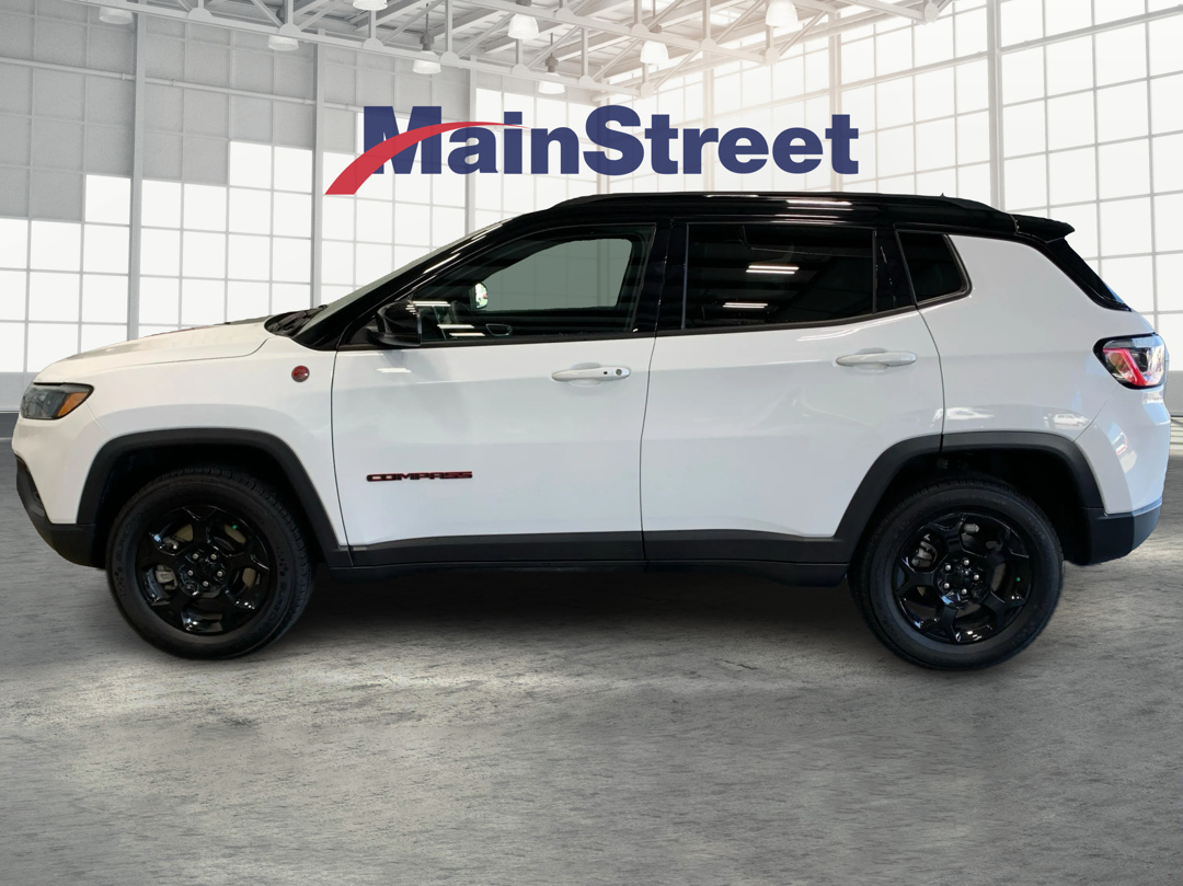 Used 2023 Jeep Compass Trailhawk with VIN 3C4NJDDN0PT527808 for sale in Kansas City