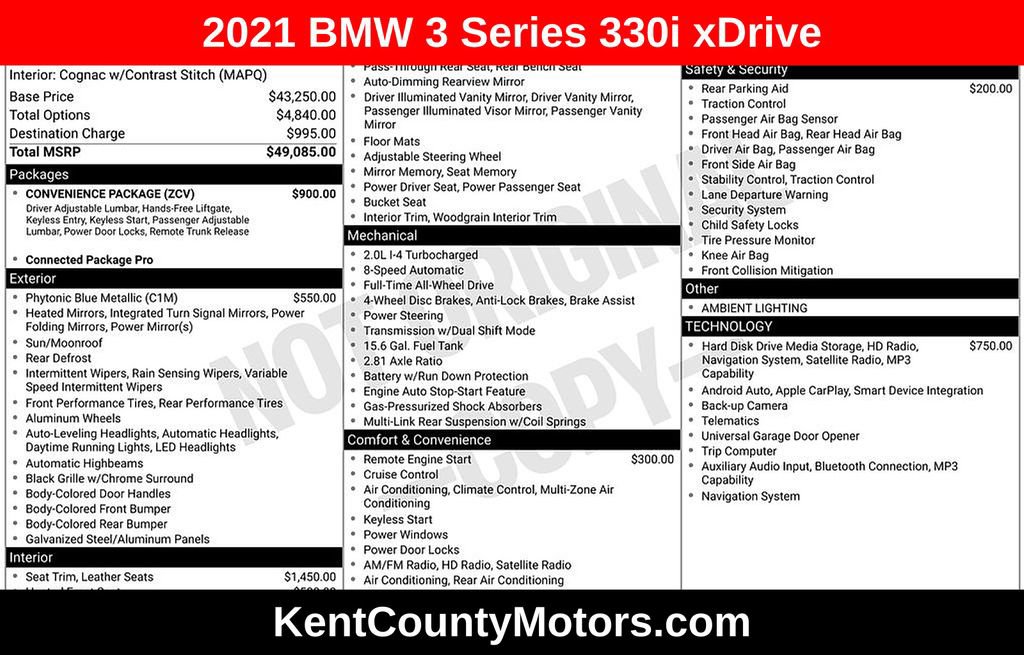 2021 BMW 3 Series 330i's photo