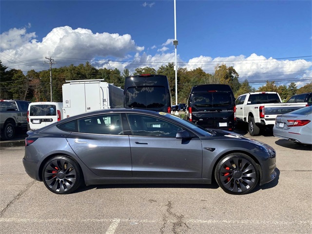 Used 2021 Tesla Model 3 Base with VIN 5YJ3E1EC9MF914374 for sale in Raynham, MA