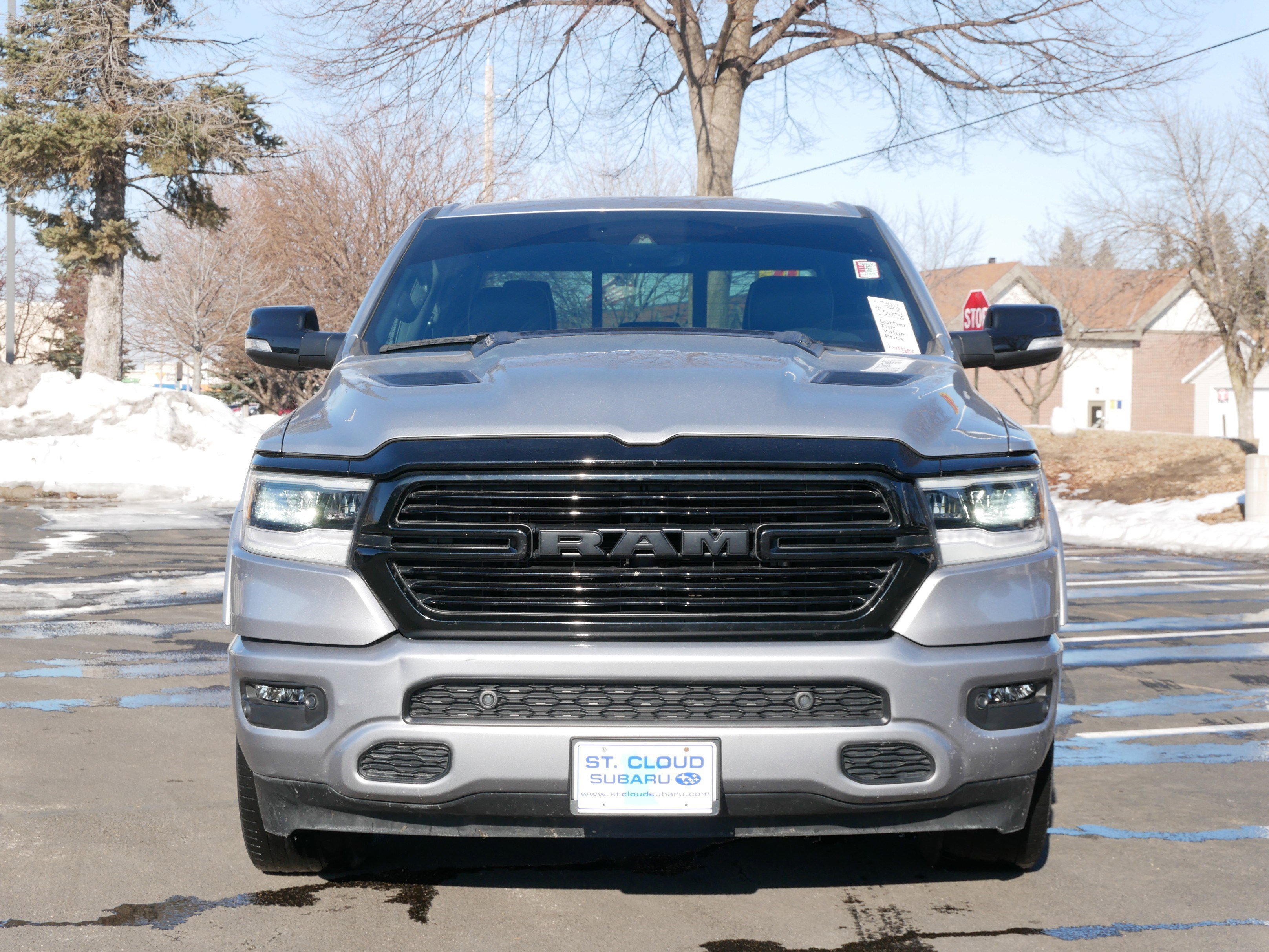 Used 2021 RAM Ram 1500 Pickup Laramie with VIN 1C6SRFJT1MN533663 for sale in Saint Cloud, Minnesota