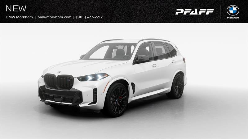New 2025 BMW X5 M60i xDrive Sport Utility in Vaughan