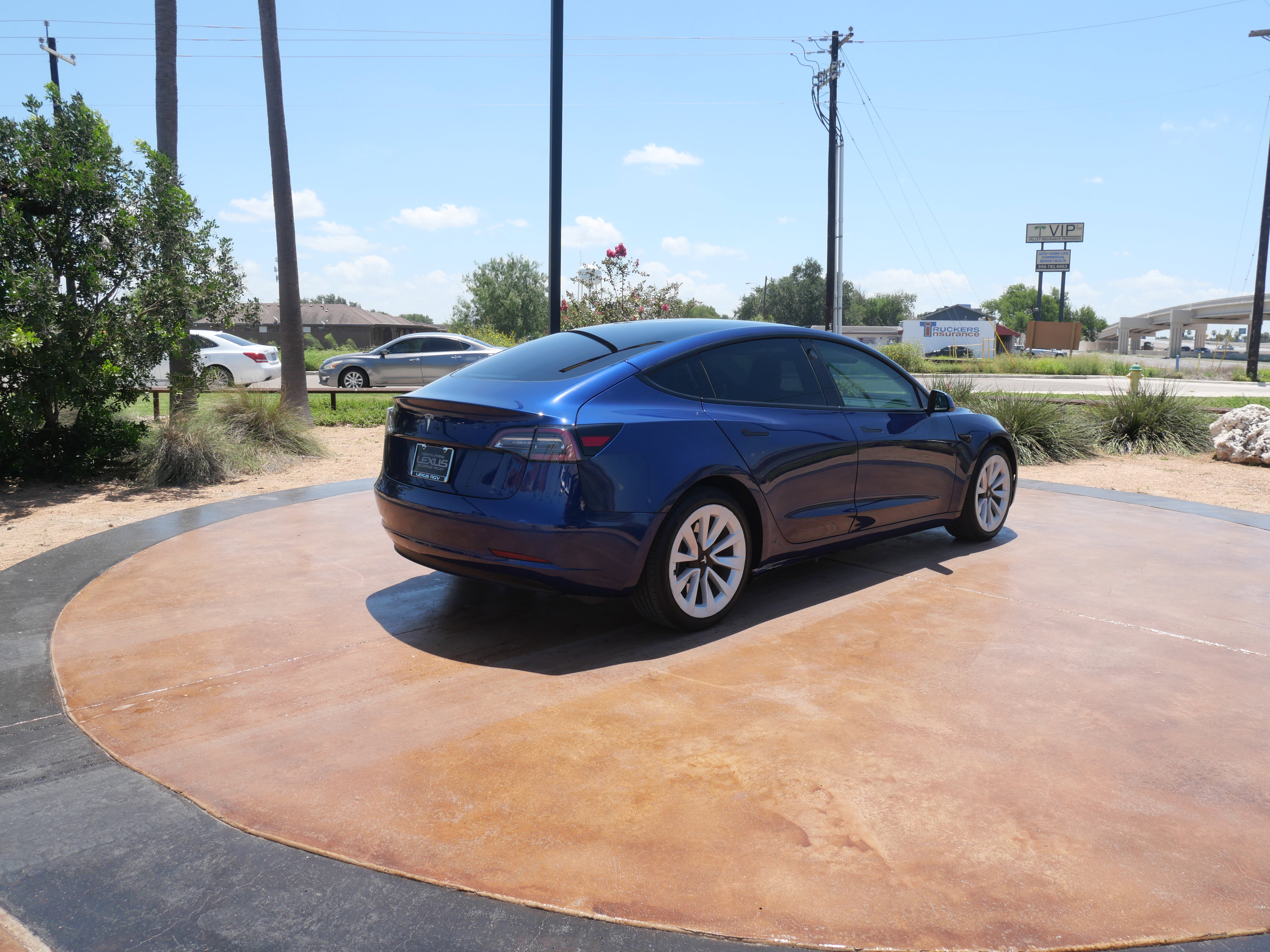 Used 2022 Tesla Model 3 Base with VIN 5YJ3E1EA1NF355077 for sale in San Juan, TX