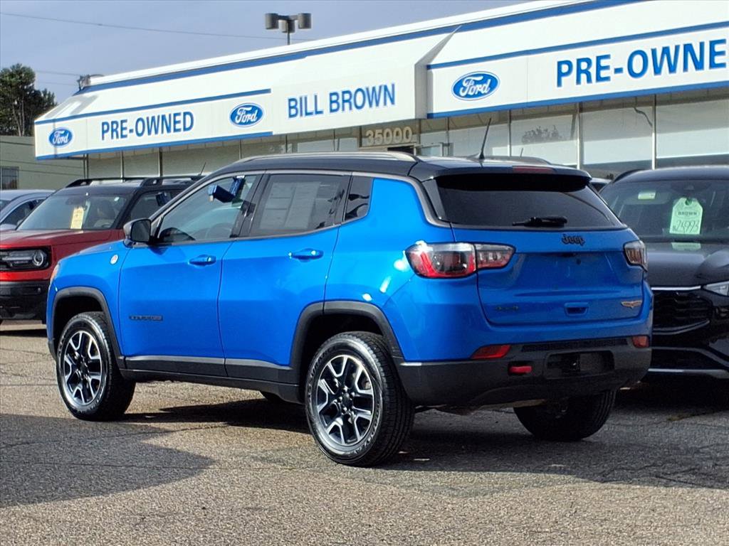 Certified 2019 Jeep Compass Trailhawk with VIN 3C4NJDDB2KT776013 for sale in Livonia, MI