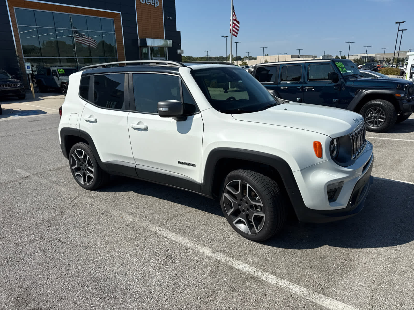 Used 2021 Jeep Renegade Limited with VIN ZACNJDD1XMPM64794 for sale in Kansas City