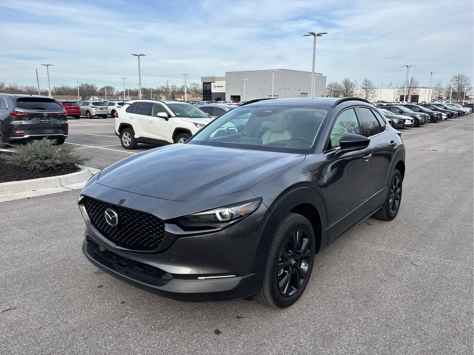 Used 2025 Mazda CX-30 Turbo Premium Plus with VIN 3MVDMBEY1SM763854 for sale in Kansas City