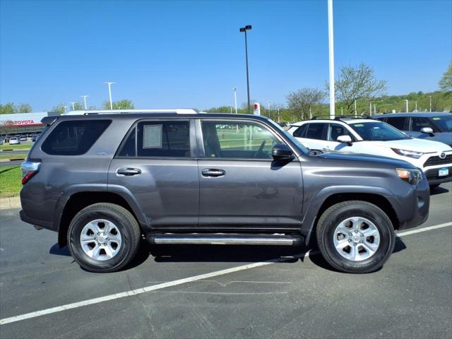 Certified 2018 Toyota 4Runner SR5 with VIN JTEBU5JR9J5566102 for sale in Burnsville, Minnesota