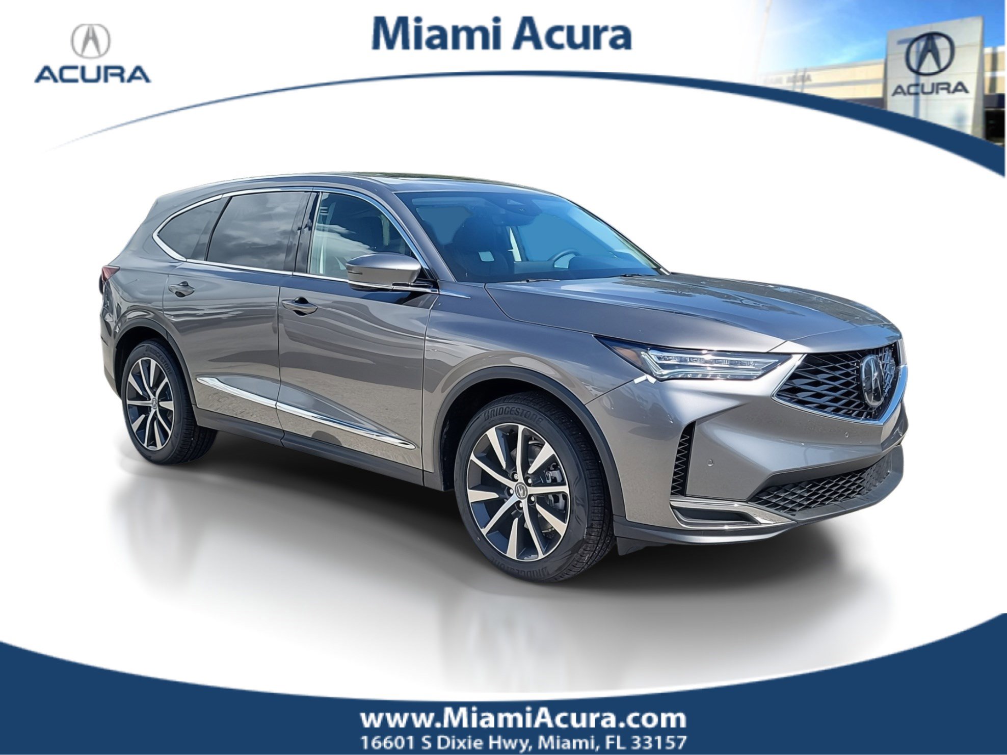 New 2025 Acura MDX W Technology Package Sport Utility In Miami