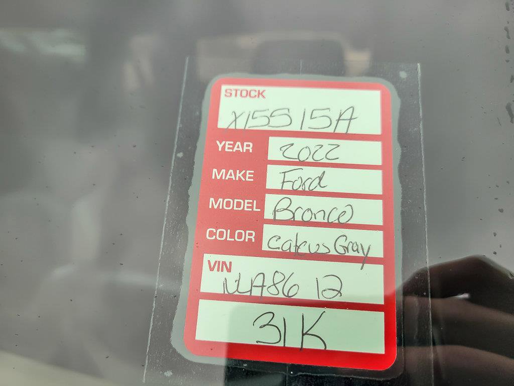 2022 FORD BRONCO - Image 30