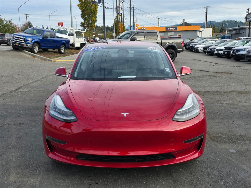 Used 2018 Tesla Model 3 Long Range with VIN 5YJ3E1EA2JF024602 for sale in North Bend, WA