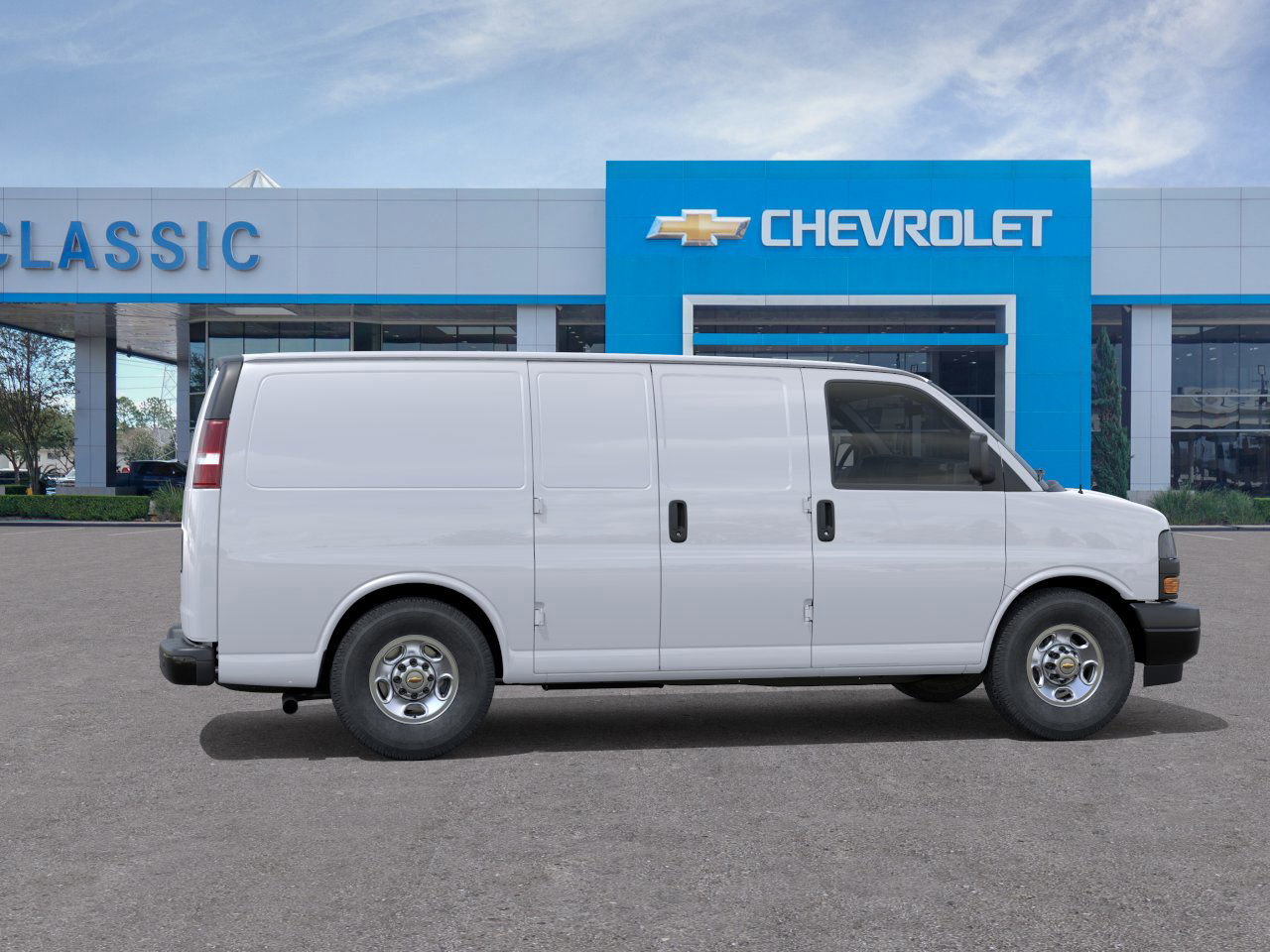 2025 Chevrolet Express Cargo 2500 WT White at Classic Elite Chevrolet Hwy 6