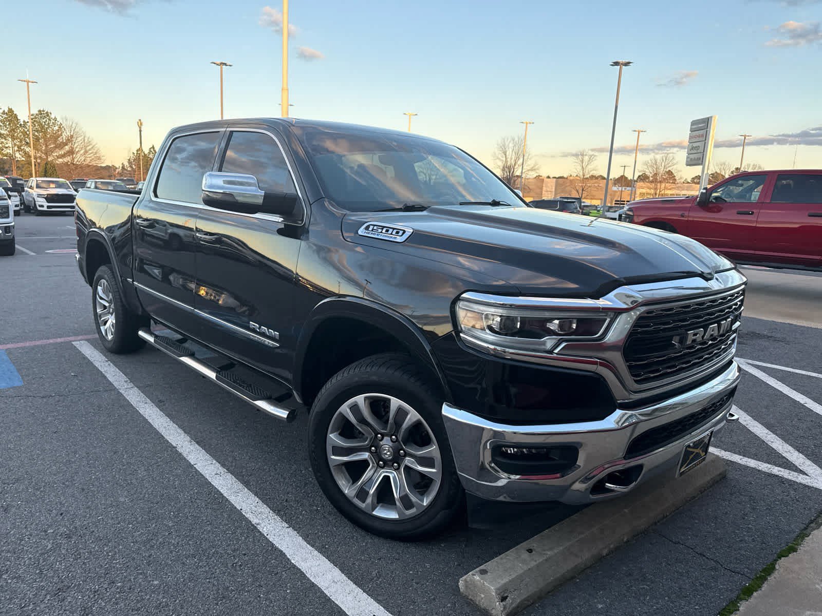 Used 2024 RAM Ram 1500 Pickup Limited with VIN 1C6SRFHT0RN202327 for sale in Little Rock